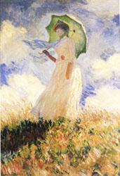 Claude Monet Study of Figure Outdoors Spain oil painting art